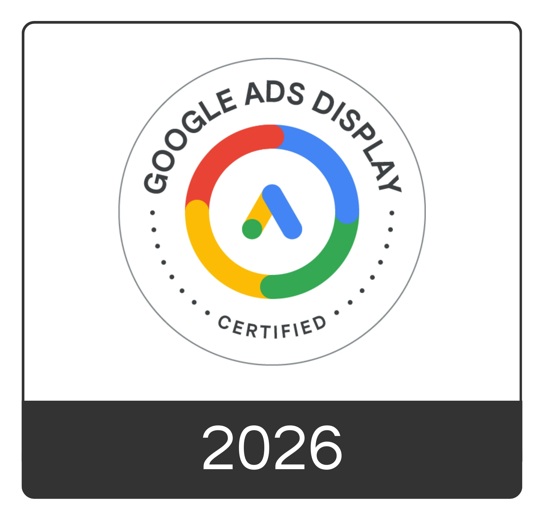 Certificación Google Ads Display