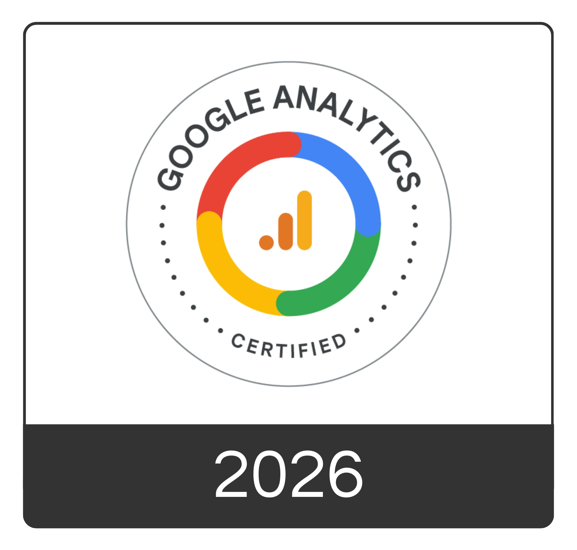 Certificación Google Analytics
